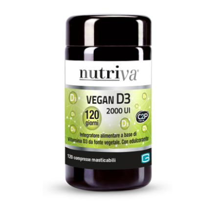 Nutriva Vegan D3 120 Compresse