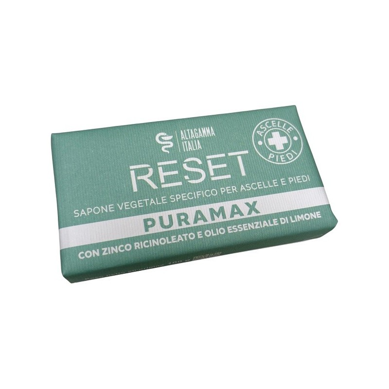 Puramax Reset Sapone Vegetale Ascelle E Piedi 100 G