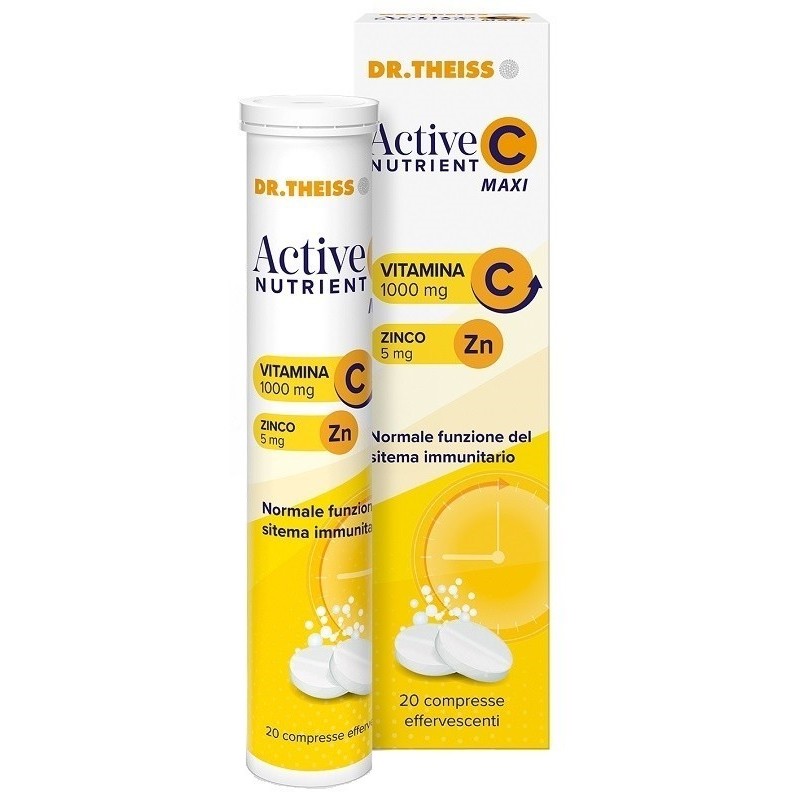 Theiss Ative Nutrient C-maxi 20 Compresse Effervescenti