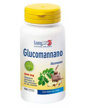 Longlife glucomannano 100 capsule