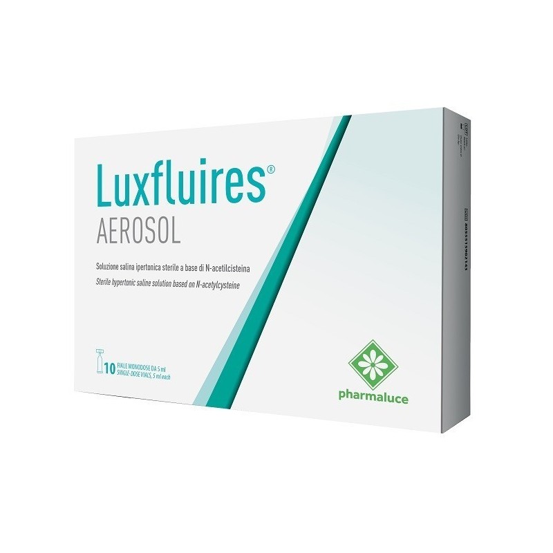 Soluzione Per Aerosol Luxfluires 10 Fiale 5 Ml