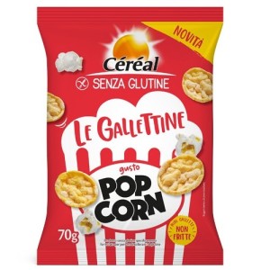Cereal Gallettine Gusto Pop Corn 70 G