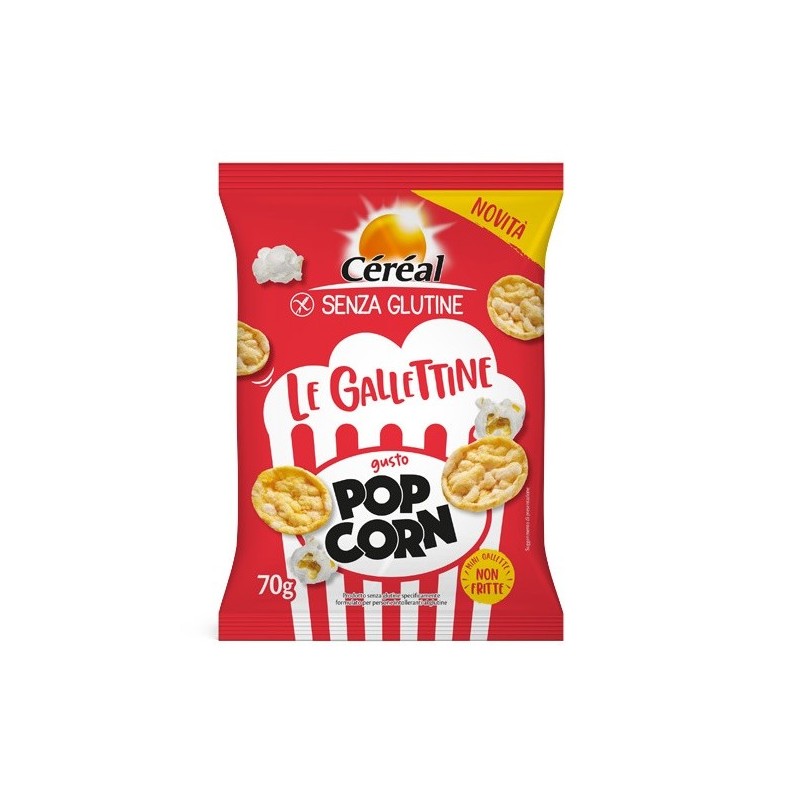 Cereal Gallettine Gusto Pop Corn 70 G