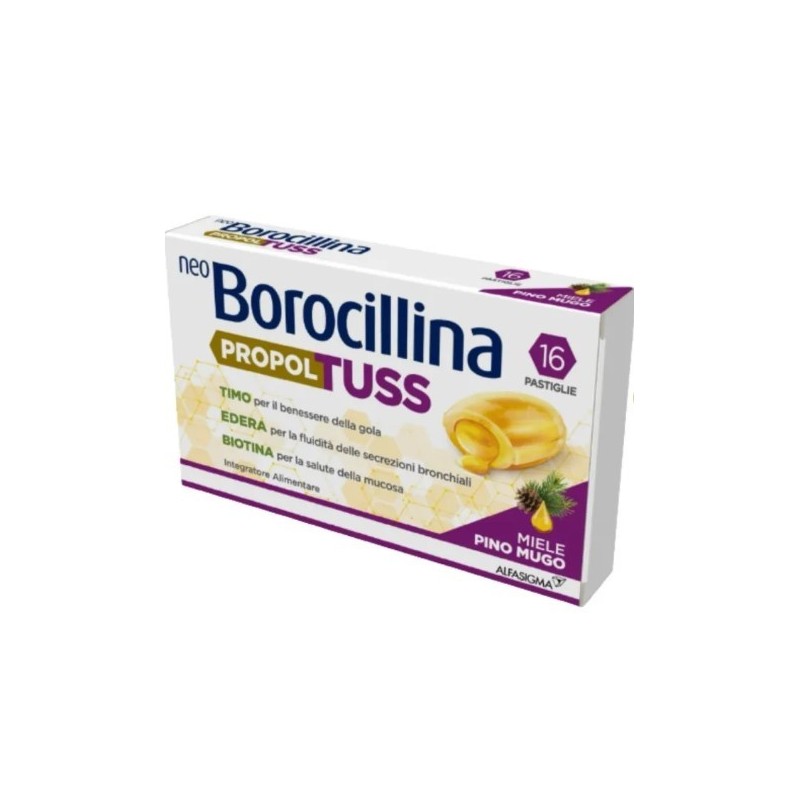 Neoborocillina Propoltuss 16 Pastiglie