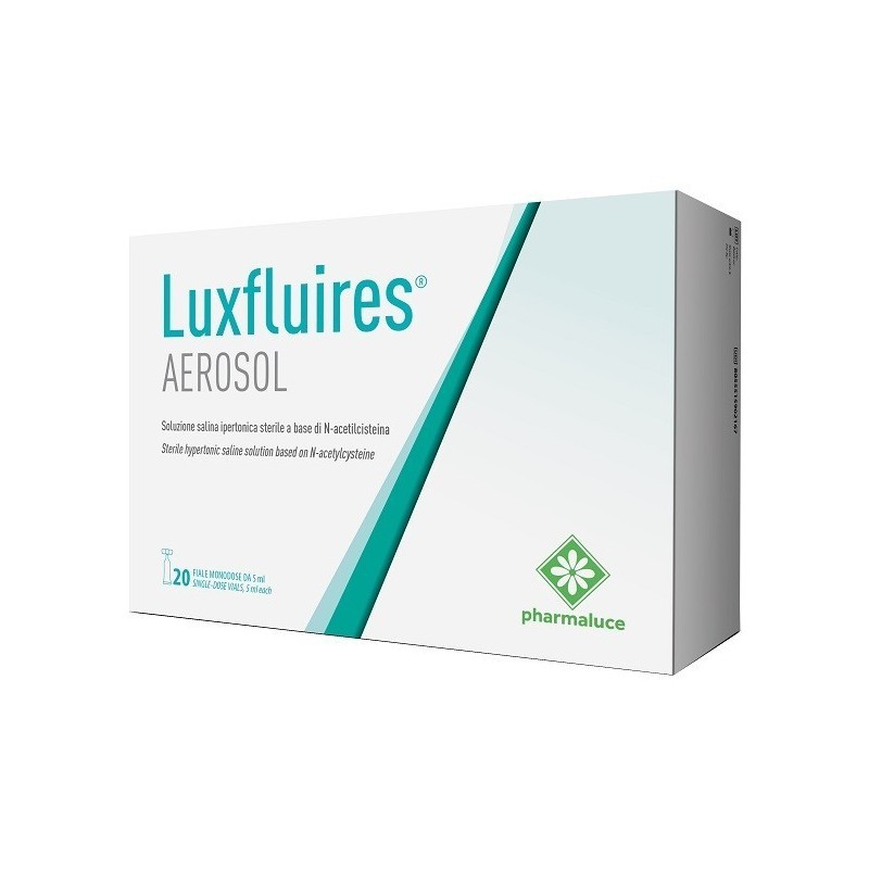 Soluzione Per Aerosol Luxfluires 20 Fiale 5 Ml