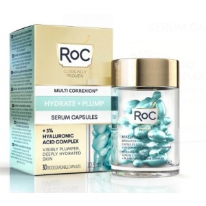 Roc Multi Correxion Hydrate+ Plump Siero Viso In Capsule 30 Capsule