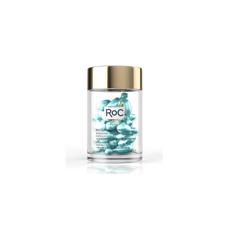 Roc Multi Correxion Hydrate+ Plump Siero Viso In Capsule 30 Capsule