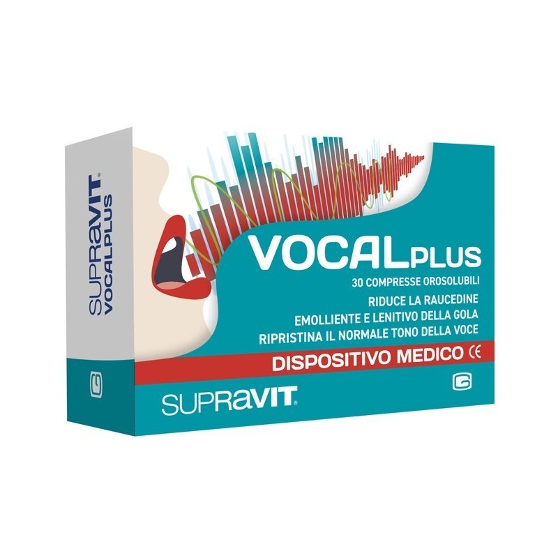 Supravit Vocalplus 30 Compresse Orosolubili