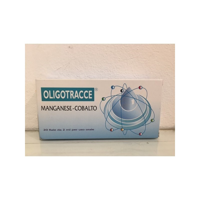 Oligotracce Manganese Cobalto 20 Fiale 2 Ml