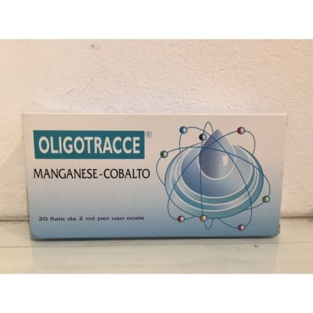 Oligotracce Manganese Cobalto 20 Fiale 2 Ml
