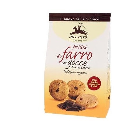 Frollino Di Farro Con Gocce Cioccolato Bio 300 G
