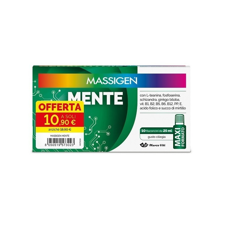 Massigen Mente 10 Flaconcini Da 250 Ml 10,90 E Massigen Mente 10 Flaconcini Da 250 Ml 10,90 E