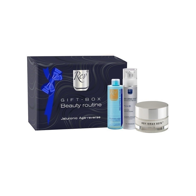 Rev Gift Beauty Routine 1 Rev Efface Acqua 100 Ml + 1 Rec Idrax Botu' 50 G + 1 Rev Idrax Viso 50 G
