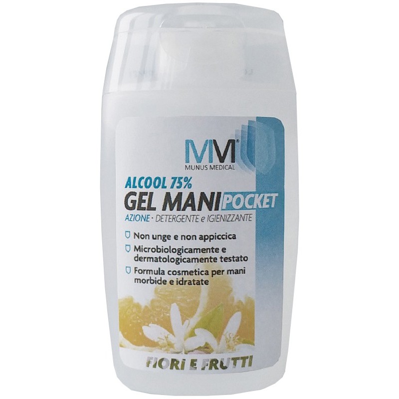 Munus Medical Gel Igienizzante Mani Fiori&frutti 100 Ml