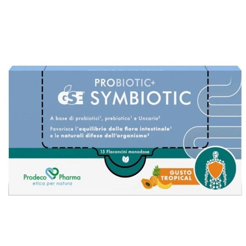 Probiotic+ Gse Symbiotic 15 Flaconcini Da 10 Ml