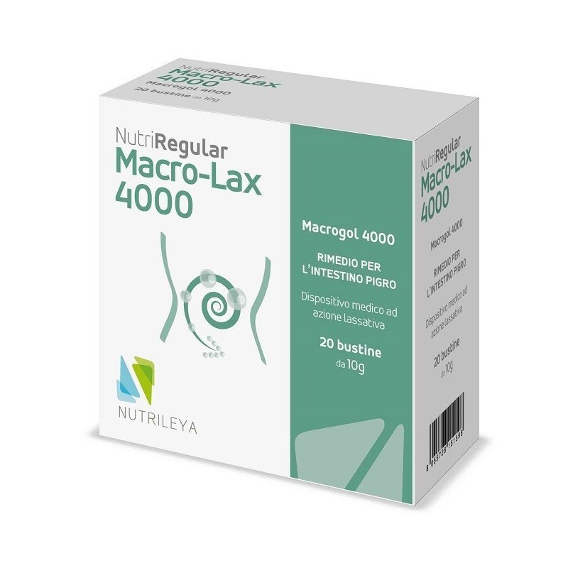 Nutriregular Macro Lax 4000 20 Bustine Da 10 G