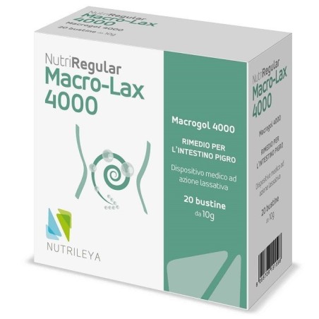 Nutriregular Macro Lax 4000 20 Bustine Da 10 G