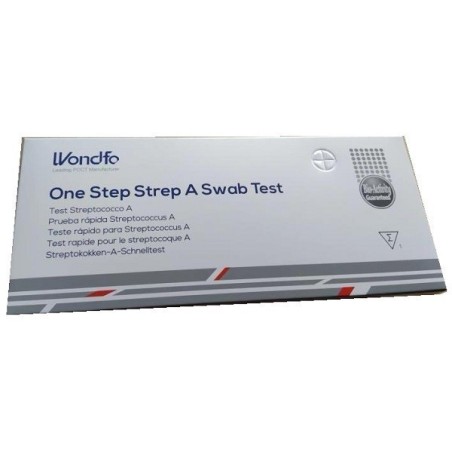 Test Autodiagnostico One Step Strep A Rilevazione Qualitativa Antigene Streptococco A In Tamponi Faringei Gammadis