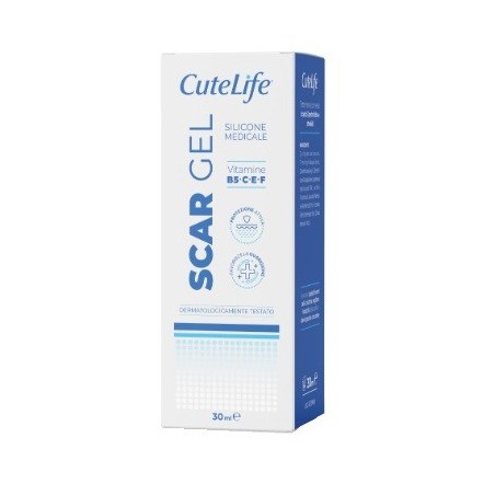 Cutelife Scar Gel Silicone Medicale 30 Ml