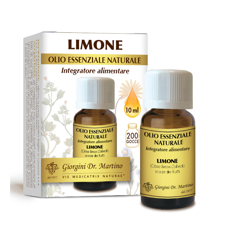 Limone Olio Essenziale Naturale 10 Ml