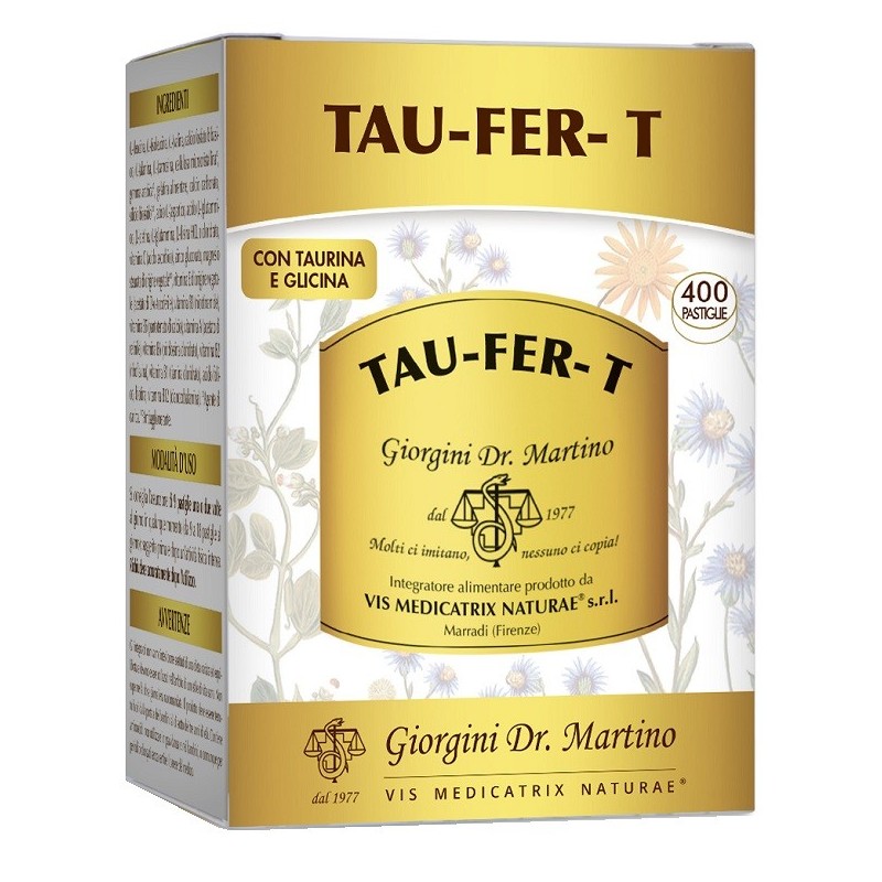 Tau-fer 400 Pastiglie 500 Mg