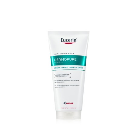 Eucerin Dermopure Clinical Crema Corpo Tripla Azione 200 Ml
