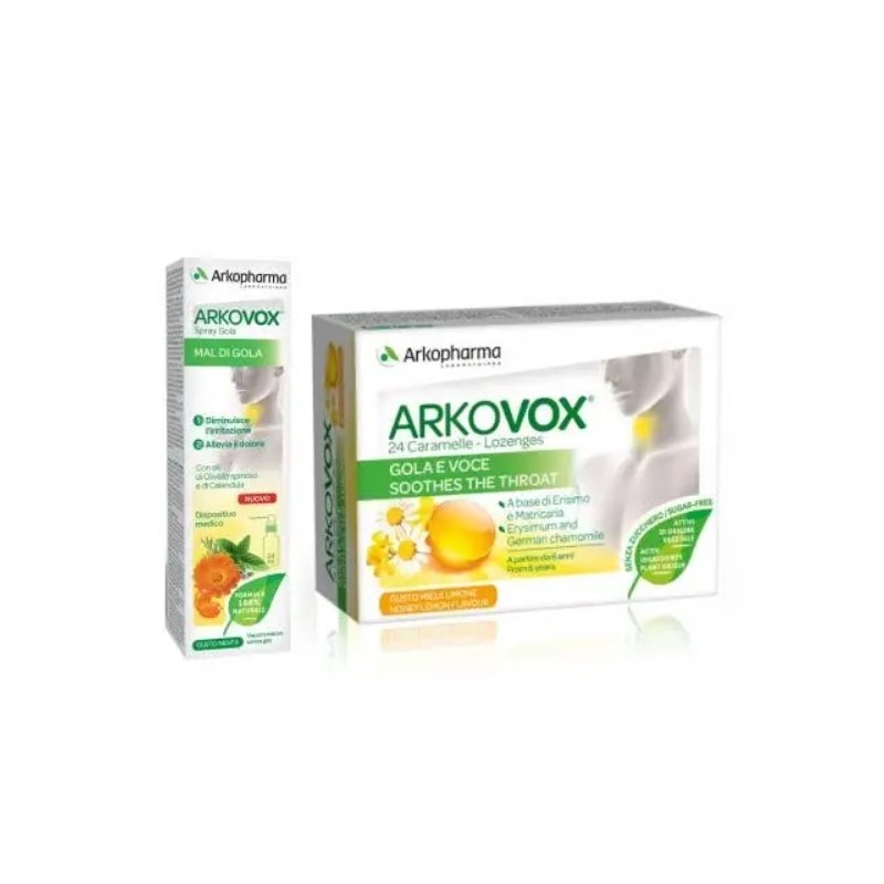 Arkovox Propoli Pack 24 Compresse + Spray 30 Ml