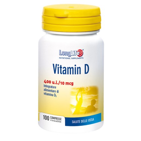 Longlife vitamin d400ui 100 compresse