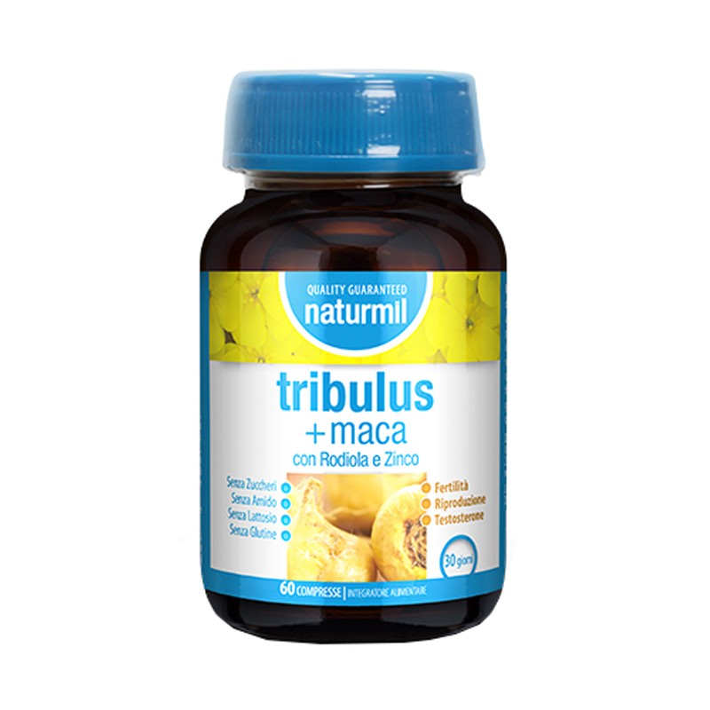 Naturmil Tribulus+maca 60 Compresse