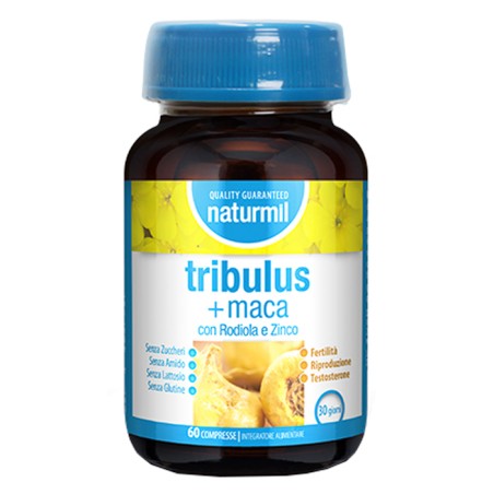 Naturmil Tribulus+maca 60 Compresse
