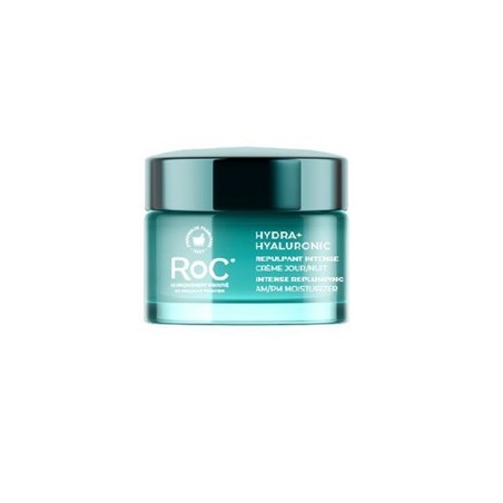Roc Hydra+hyaluronic Crema Gel Viso Idra Rimpolpante Am/pm 50 Ml