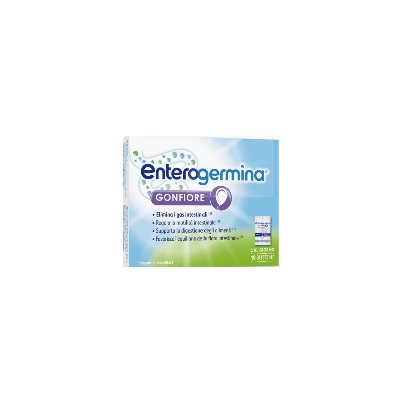 Enterogermina Gonfiore 10 Bustine - Addio Pancia Gonfia Enterogermina Gonfiore 10 Bustine - Addio Pancia Gonfia