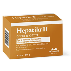 N. B. F. Lanes Hepatikrill Cani E Gatti Blister 30 Perle
