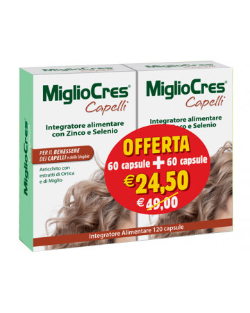 Migliocres 60+60 capsule promo