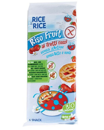 R&r riso fruit fru rossi 6x33g