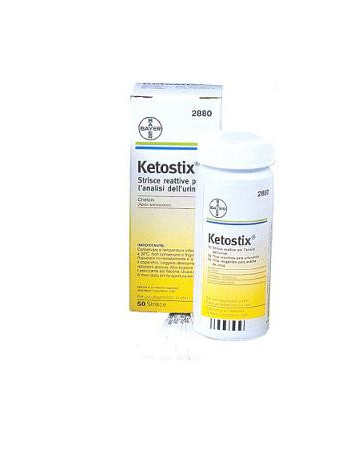 Ketostix chetonuria 50str