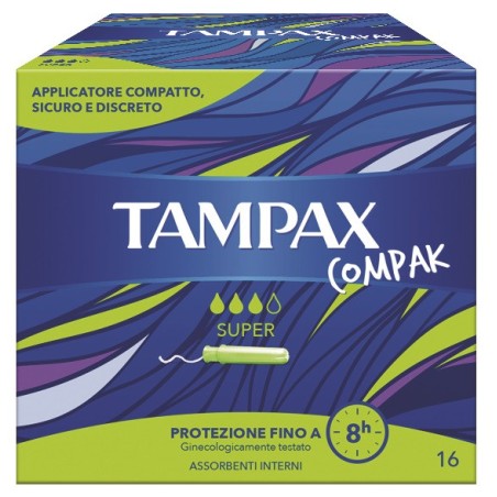 Tampax compak super 16pz