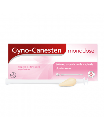 Gyno-canesten monodose 500 mg capsula molle vaginale