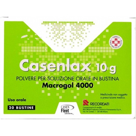 Casenlax 10 g polvere per soluzione orale in bustina Casenlax 10 g polvere per soluzione orale in bustina