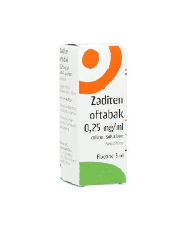 Zaditen oftabak 0,25 mg/ml collirio soluzione