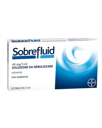 Sobrefluid 40 mg/3 ml soluzione da nebulizzare