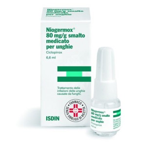 Niogermox 80 mg/g smalto medicato per unghie