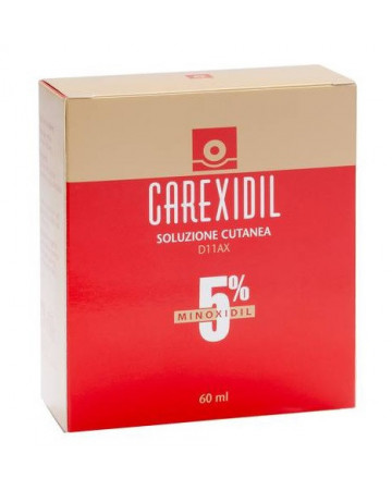 Carexidil 5% spray cutaneo, soluzione