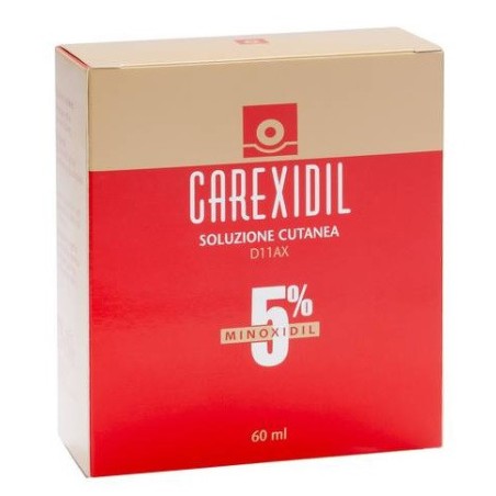 Carexidil 5% spray cutaneo, soluzione Carexidil 5% spray cutaneo, soluzione