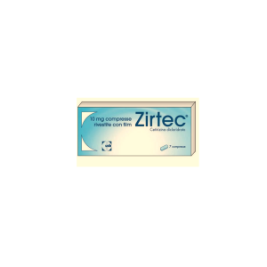 Zirtec 10 mg compresse rivestite con film