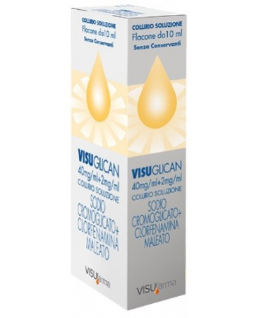 Visuglican 40mg/ml + 2mg/ml collirio, soluzione