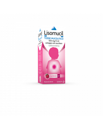 Lisomucil tosse mucolitico 100 mg/5 ml sciroppo