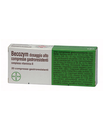 Becozym compresse gastroresistenti