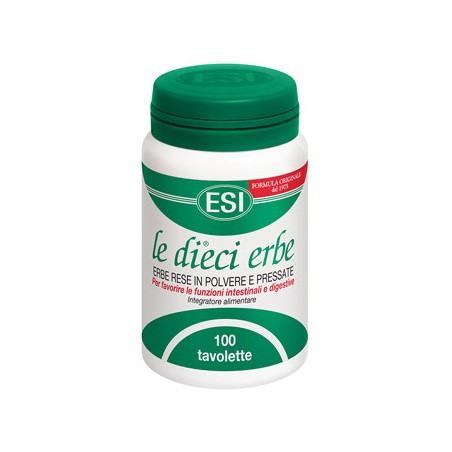 Esi le dieci erbe 100 tavolette