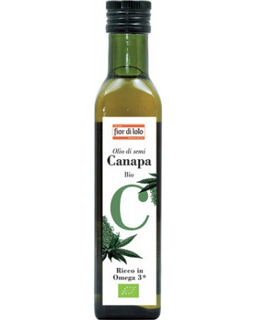 Olio semi canapa bio 250ml